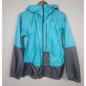 NWT The North Face Womens M Summit Series Pertex Storm Jacket Blue